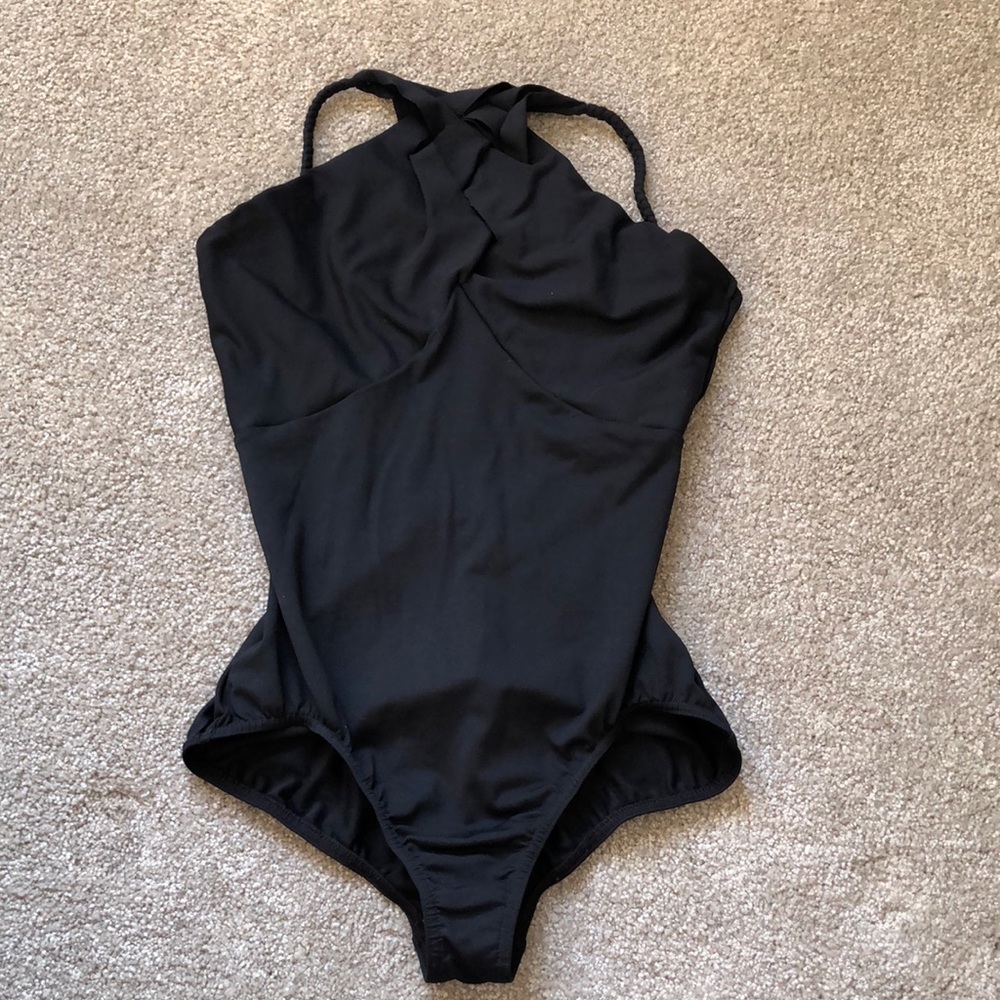 Black leotard